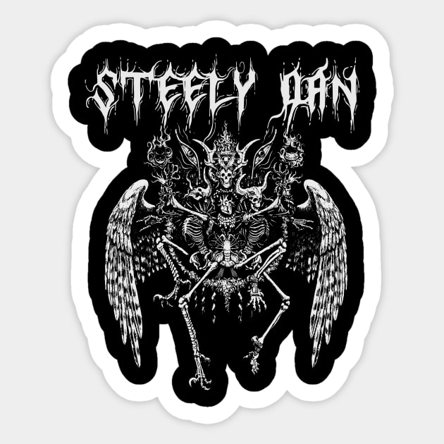 steely dan || darknes Sticker by low spirit